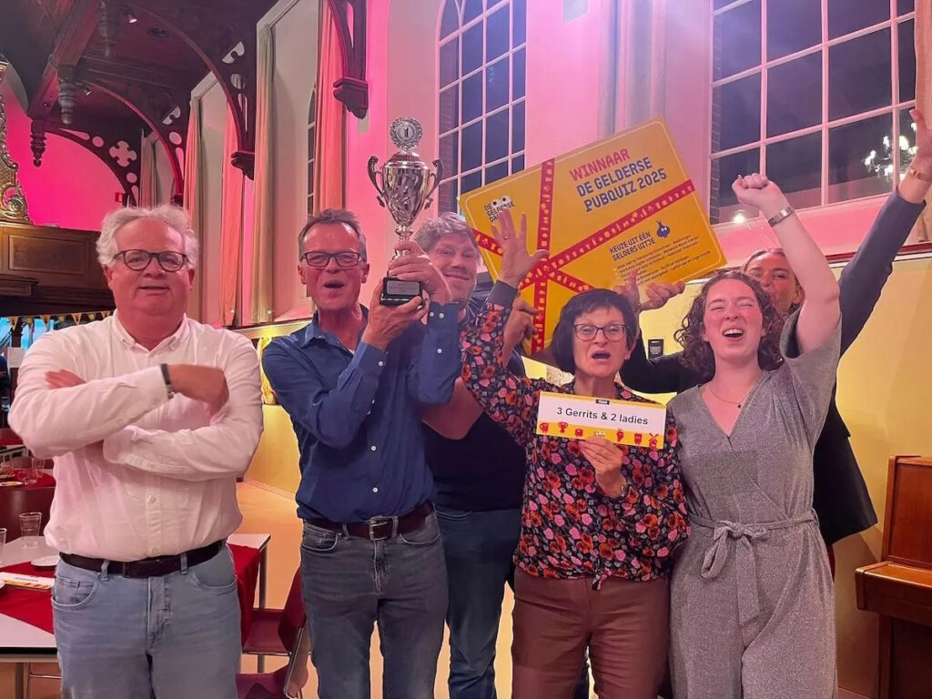 Winnaars Gelderse pubquiz 2025